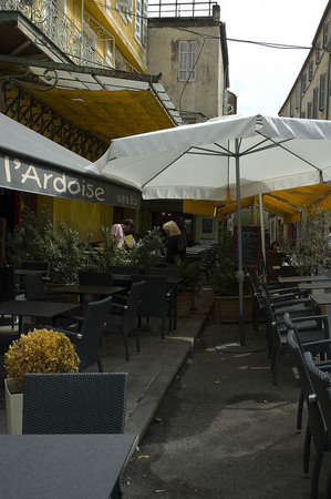 Restaurant that Van
Gogh painted in Arles.