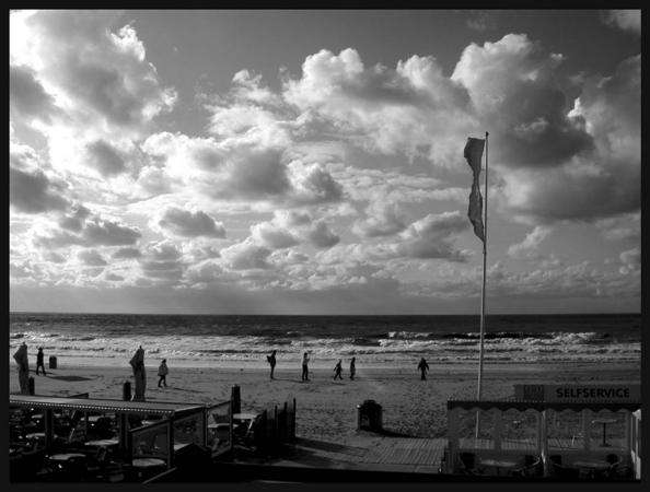 Beach late, Scheveningen,
